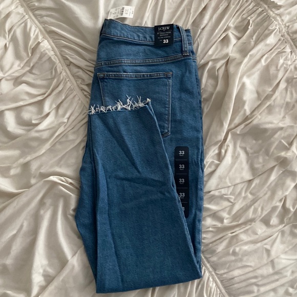 J Crew NWT 9” High Rise Skinny jeans size 33 waist
